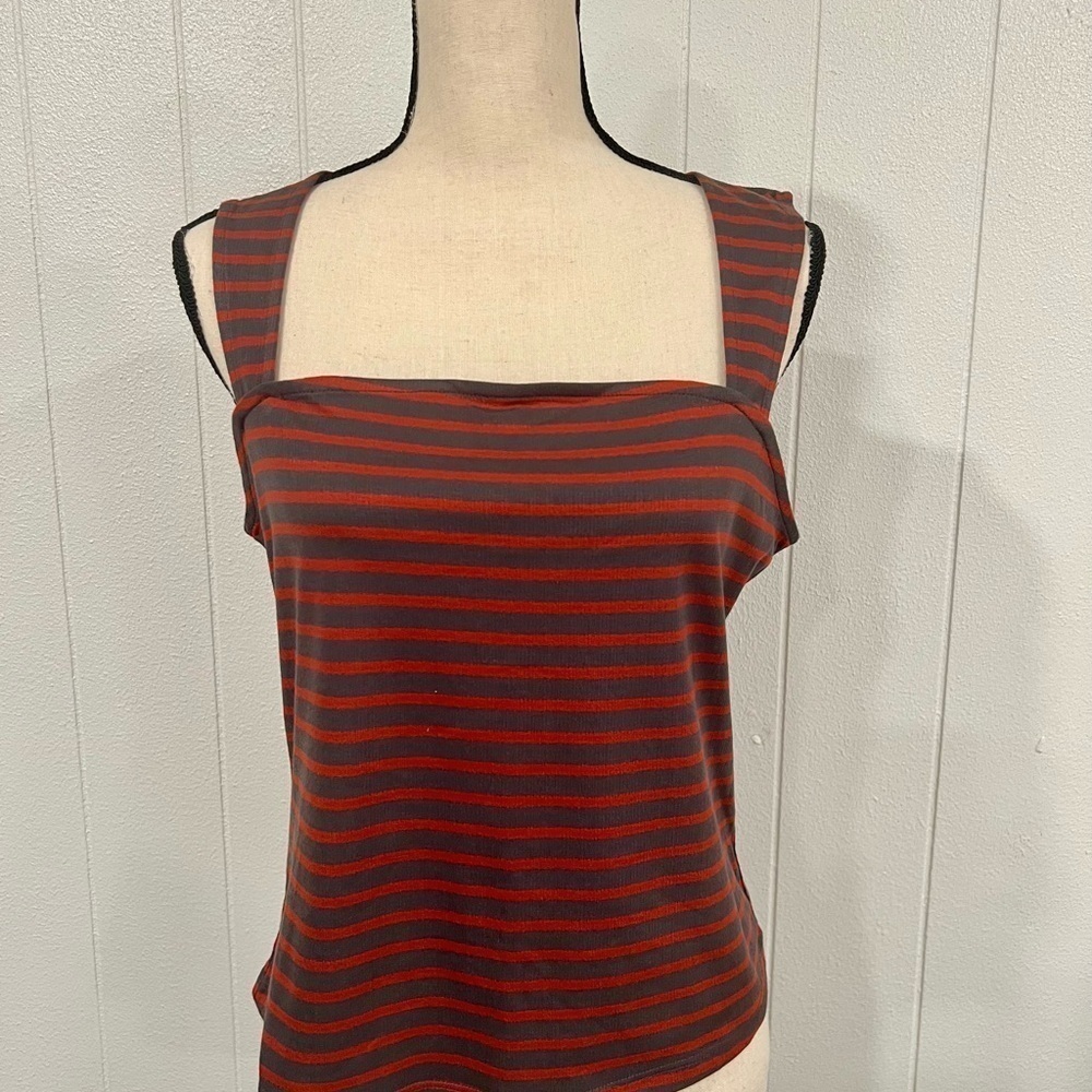 Article of Society stripped tank top size L